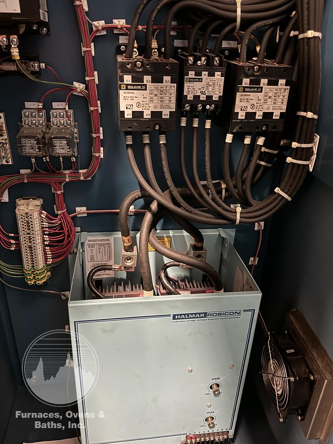 Used 48"W x 72"H x 48"L, Gruenberg, Electric Walk-In Oven, Solvent Rated, 450°C/842°F