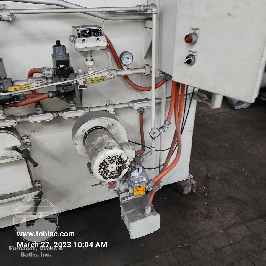 Used Ransohoff 30" Diameter Rotary Drum Washer, Gas Fired, Stainless Steel Contruction, Wash & Dry-Off