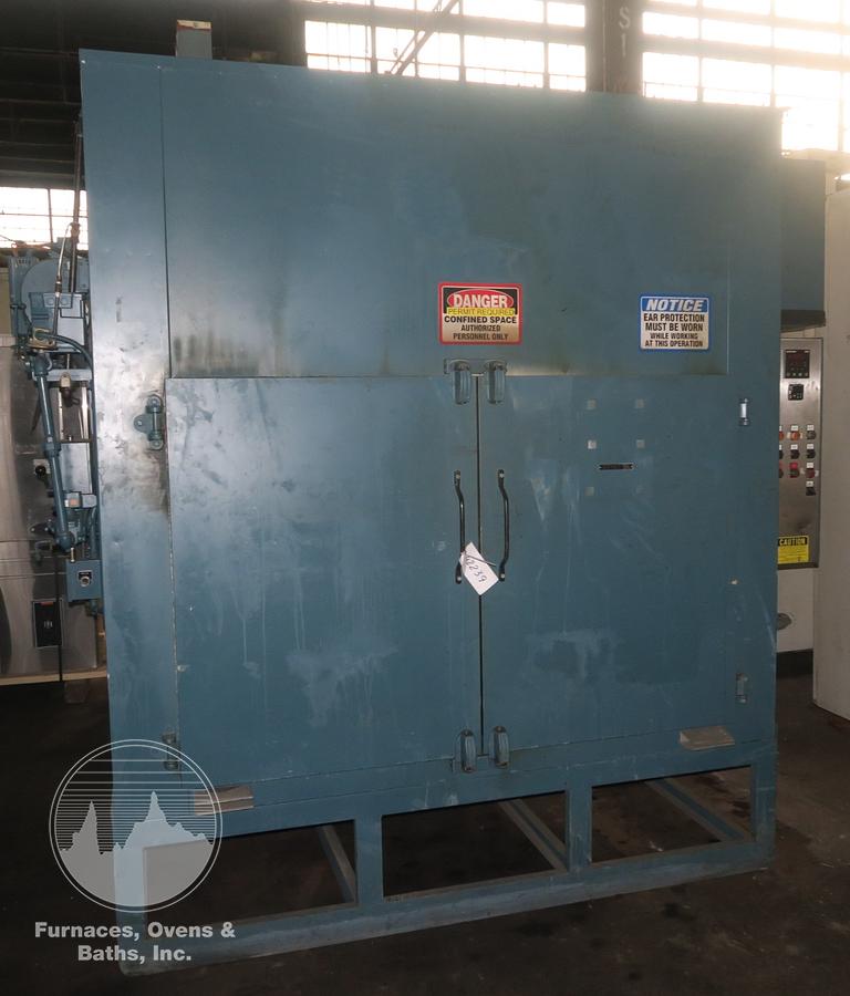 Used 66"W x 42"H x 53"L, Grieve HC-500 Cabinet Oven, Gas Fired, Double Doors, Double Ended