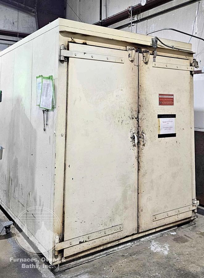 Used 60"W x 72"H x 96"L, Grieve B3-650 Gas Fired Walk-In Oven, 650°F, Class A Solvent Rated