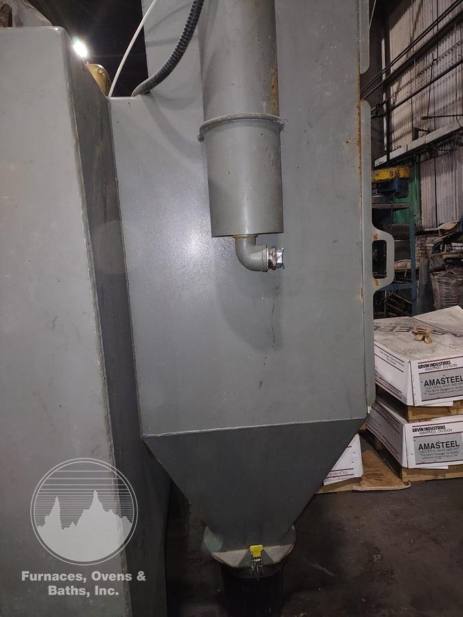 Used Pangborn 4LK 48" Table Bast, Dual Wheel Includes Dust Collector