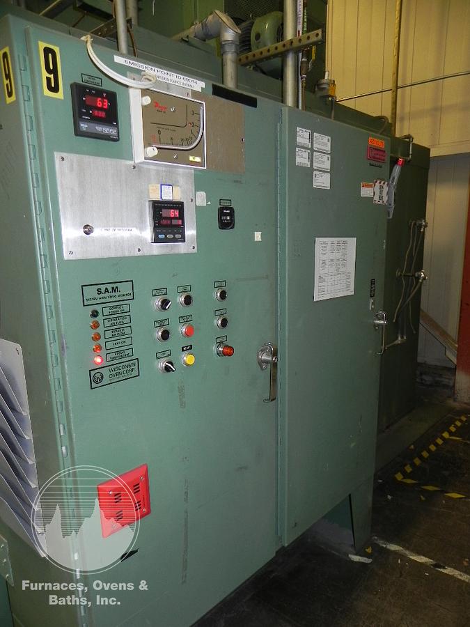 Used 72"W x 72"H x 132"L (11'), Wisconsin Walk-In Oven SWT-6116-E, 600°F, Electric, Powered Exhaust