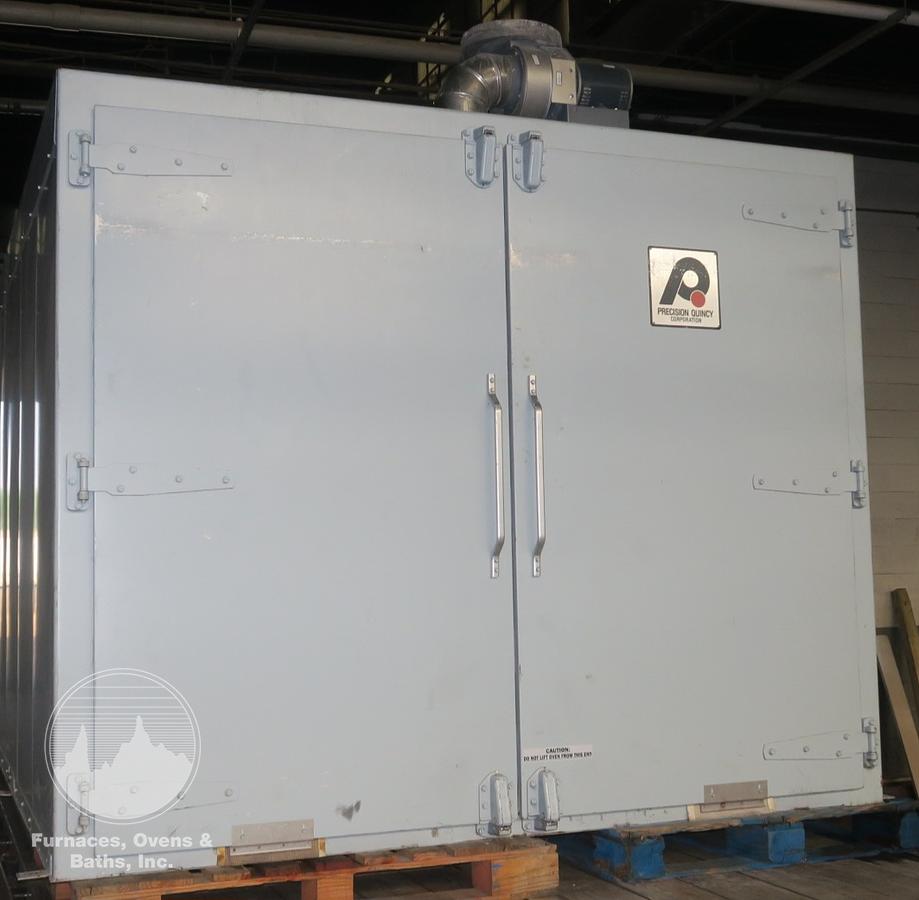 Used 72"W x 72"H x 120"L, Precision Quincy, Electric Walk-In Oven, 450°F, Solvent Rated , Class A