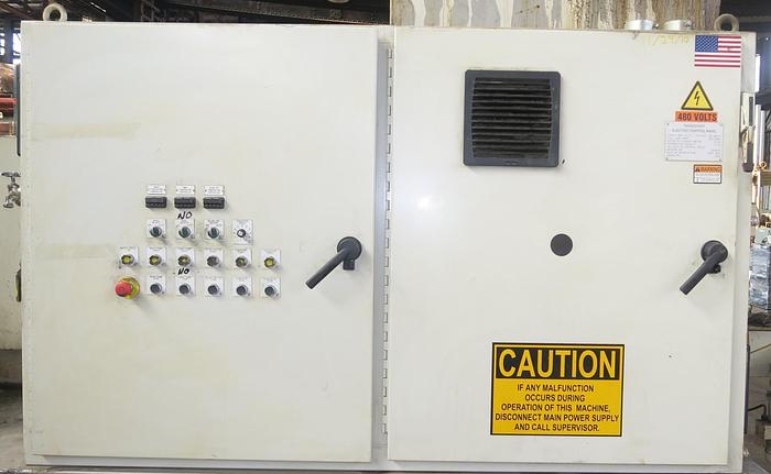 Used 36"W x 14" High Ransohoff Lean Veyor, Electric, Wash, Rinse and Blow-Off