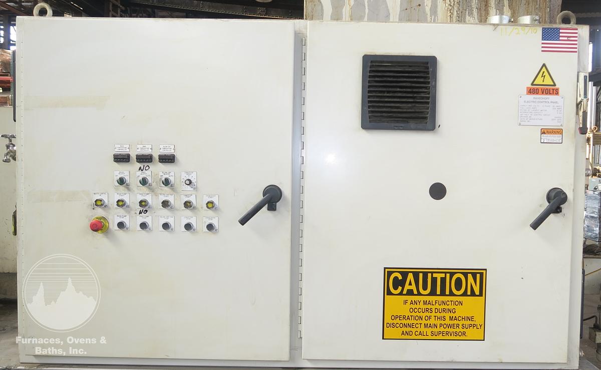 Used 36"W x 14" High Ransohoff Lean Veyor, Electric, Wash, Rinse and Blow-Off