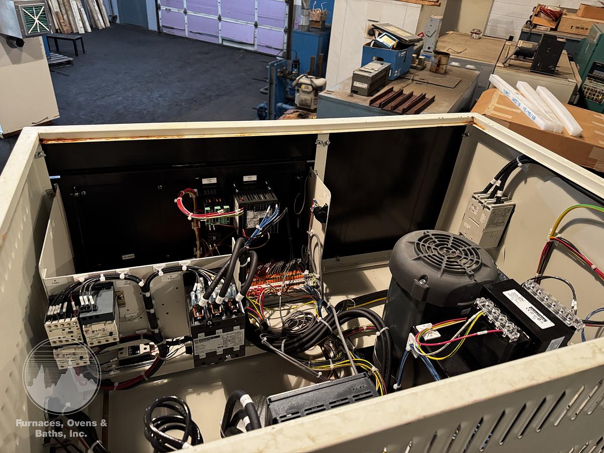 Used 48"W x 48"H x 24"L, Blue M DCW-326 Cabinet Oven, Stainless Steel Interior, 600°F, Power Exhuast