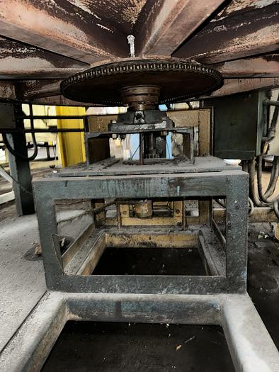 Used Thermcraft Atmosphere Rotary Hearth Furnace - 48” Diameter Hearth, 14” wide x 11” high opening, 1700-F