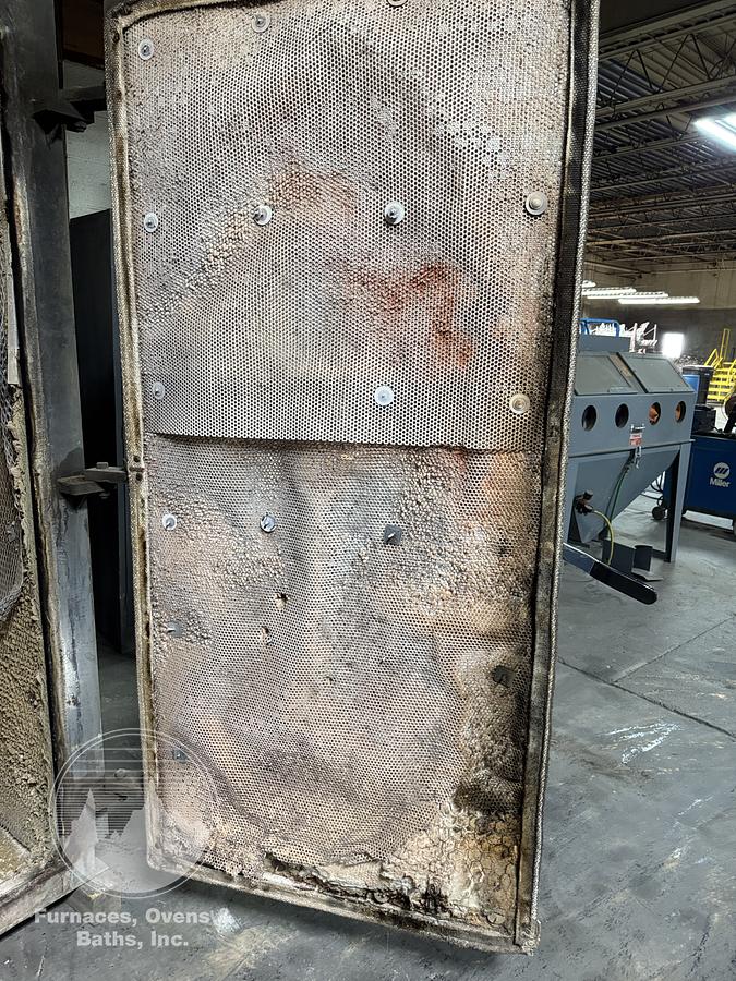 Used 72"W x 72"H x 72”L, Pollution Control Products PRC 225 Burn-Off Oven, Natural Gas Fired