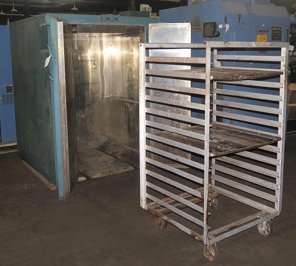 Used 36"W x 60"H x 36"L Grieve TA-500, 500°F, Electric, Stainless Steel Interior