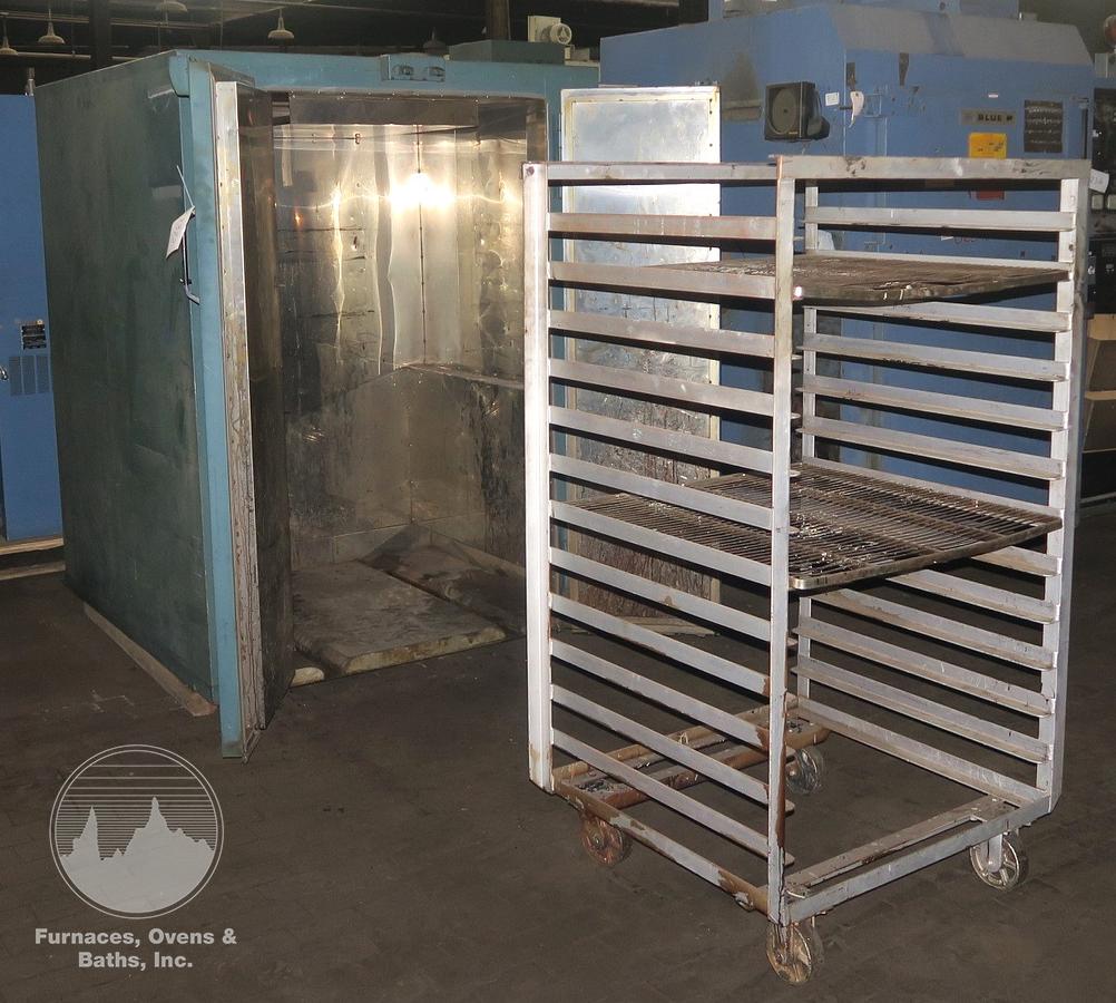 Used 36"W x 60"H x 36"L Grieve TA-500, 500°F, Electric, Stainless Steel Interior