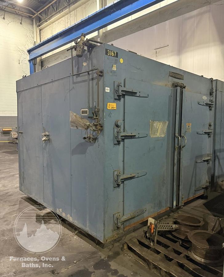 Used 84"W x 72"H x 96"L, Despatch Gas Fired Walk-In Oven, 700°F, Gas Fired, Solvent Rated