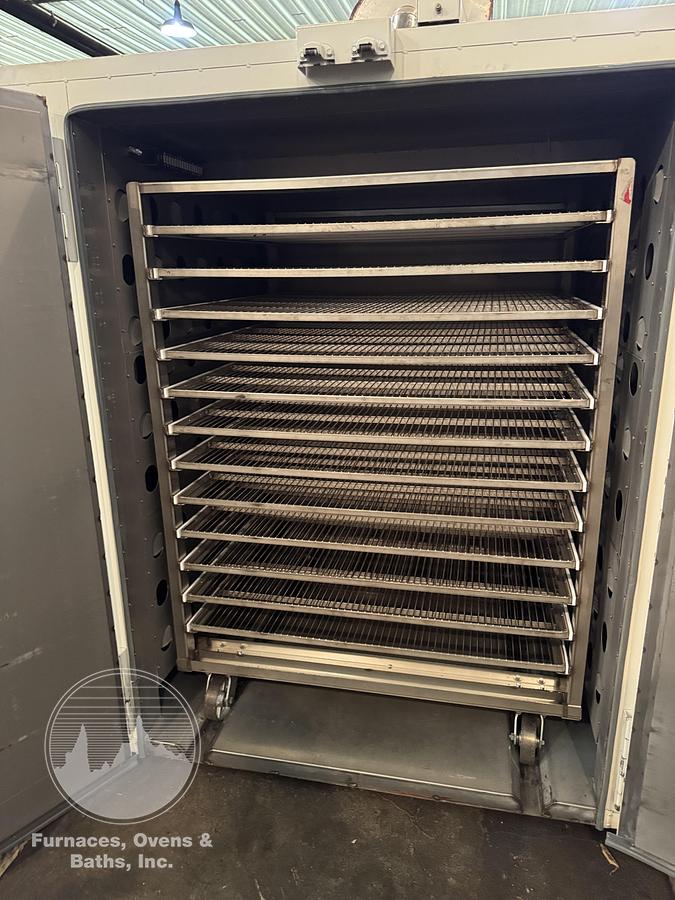 Used 48"W x 60"H x 48"L, Grieve TBH-500, Electric, 500-F, Stainless Steel w/Cart, LIKE NEW