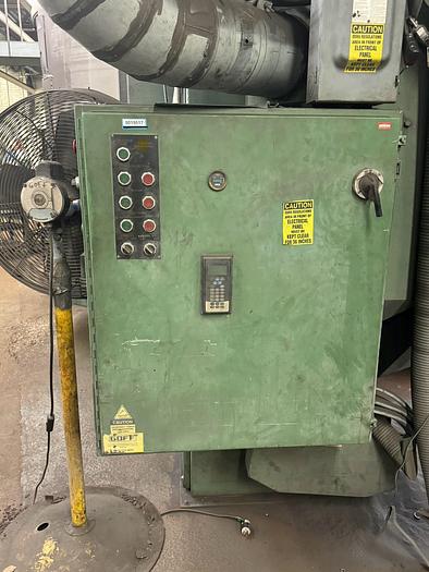 Used Goff 36 x 72 Spinner Hanger Shot Blast Machine