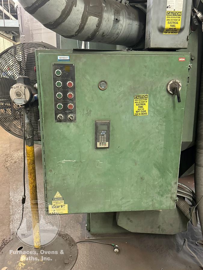 Used Goff 36 x 72 Spinner Hanger Shot Blast Machine