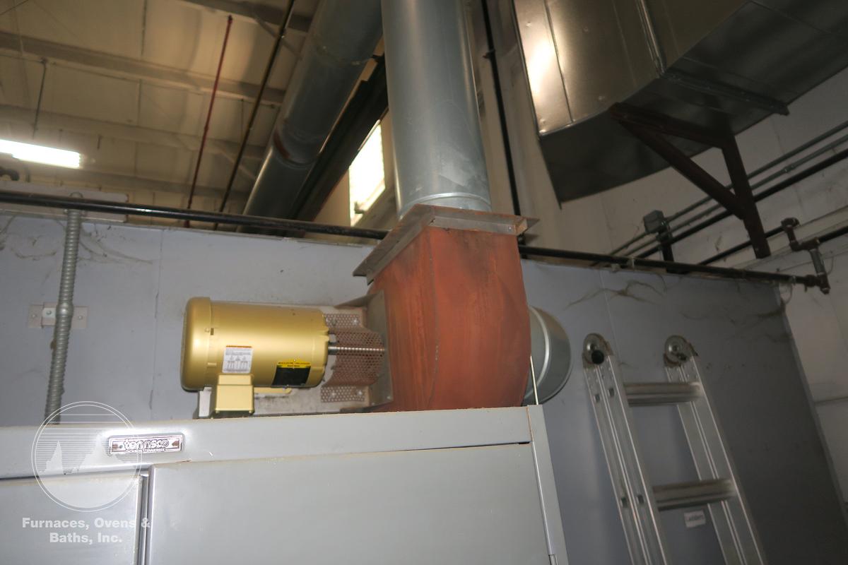 Used 96"W x 96"H x 144"L, JPW, 500°F, Gas Fired