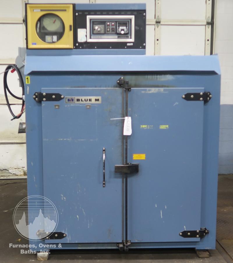 Used 48"W x 48"H x 24"L, Blue M DC-326F Cabinet Oven, 600°F