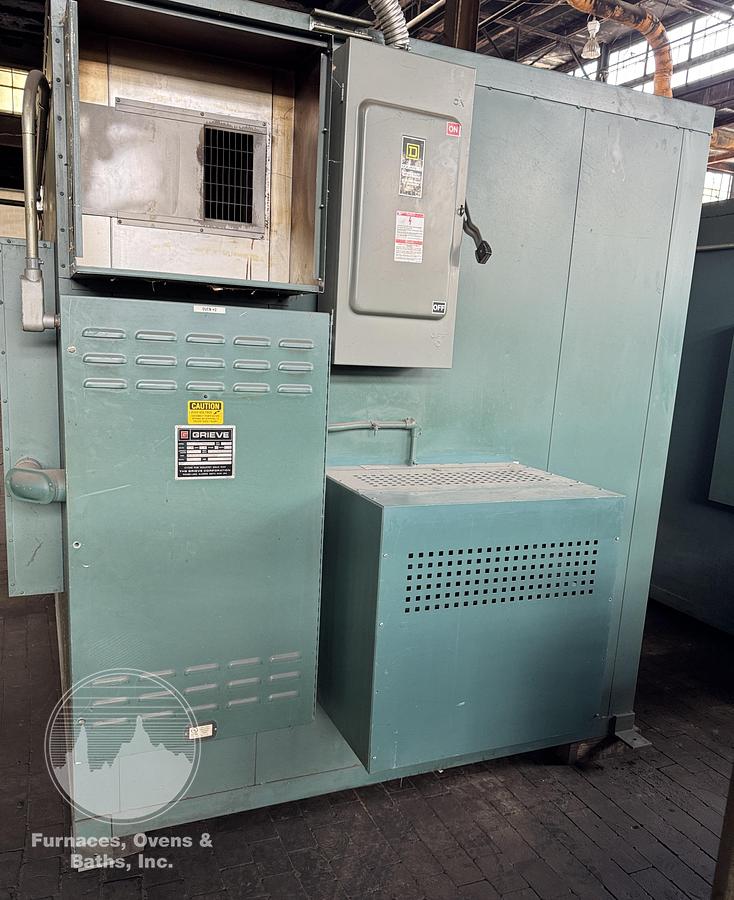 Used 60"W x 72"H x 72"L Grieve WRC566-500 Electrically Heated Walk-In Oven, 500°F