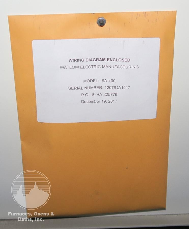 Used 50"W x 54"H x 30"L Grieve SA-400, Electric, 400-F