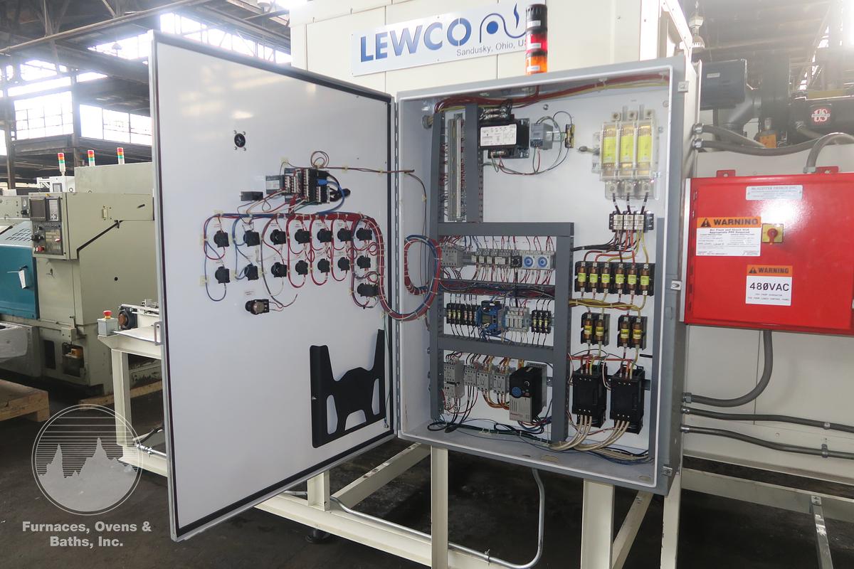 Used 24"W x 18" High x 120" Long, Lewco Belt Conveyor Oven, Electric, Class A, 500-F