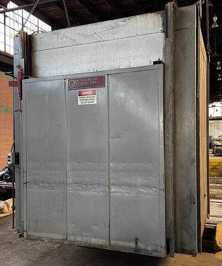 Used 72"W x 84"H x 72"L, Wisconsin Oven, Electric Walk-In Oven, 500°F
