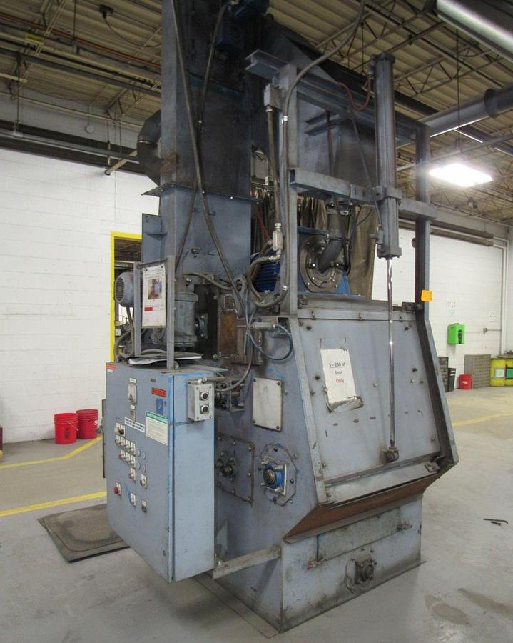 Used Wheelabrator WTB 6.0BD Rubber Belt Tumblast