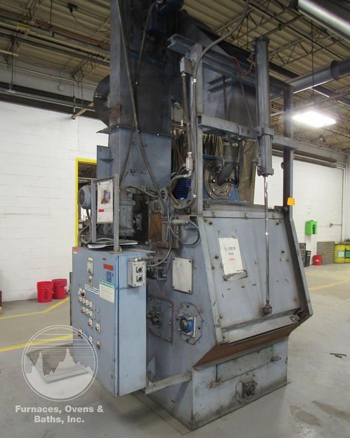 Used Wheelabrator WTB 6.0BD Rubber Belt Tumblast