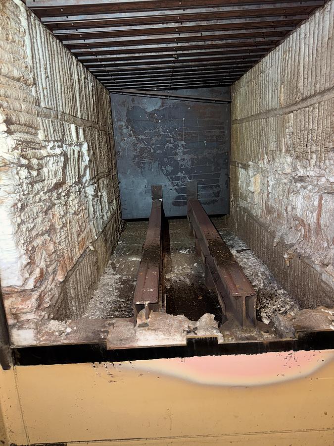 Used 36"W x 30"H x 72"L, Gasbarre, 1300°F, Gas Fired, Fiber Lined, 6000 Pound Capacity