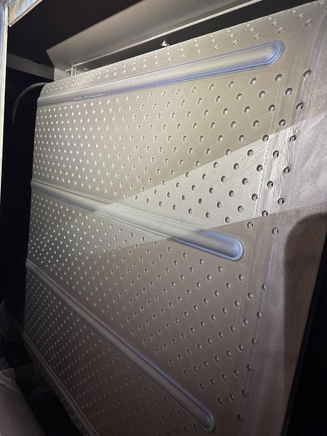 Used Wheelabrator TMR-7 Rubber Belt Tumblast