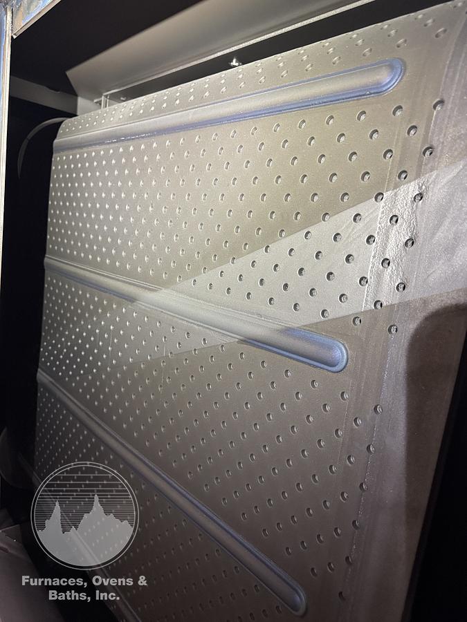 Used Wheelabrator TMR-7 Rubber Belt Tumblast