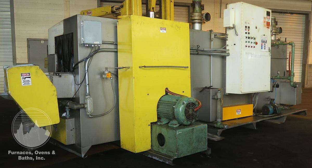 Used 24"W x 18" High Alliance Manufacturing Aquamaster - CB - 2400E, Electric, Wash and Heated Blow-Off