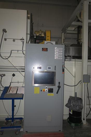 Used Lanly Conveyor Oven 44" Wide Belt, Gas Fired, 400°F, LIKE NEW