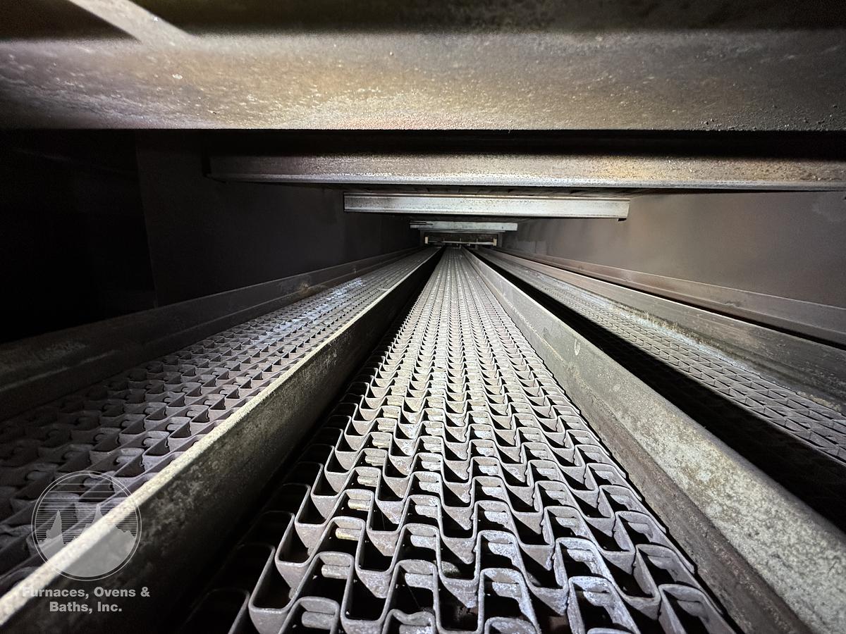 Used 20"W x 9" High x 15' Long, Wisconsin Belt Conveyor Oven, Electric, 500-F, w/Cooling