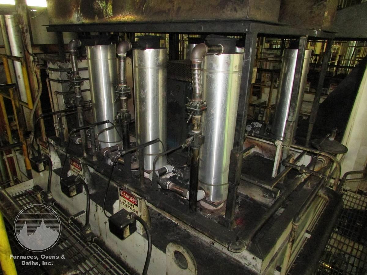 Used AFC Integral Quench Furnace, 36"W x 36"H x 48"L, Gas Fired, 1750°F