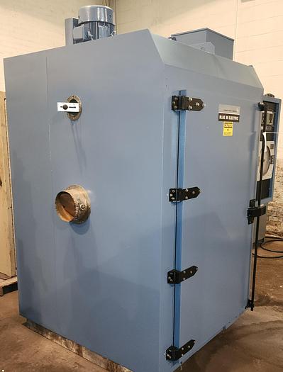 Used 36"W x 60"H x 48"L Blue M Truck Oven Model DC606RIG, 600°F, Electric