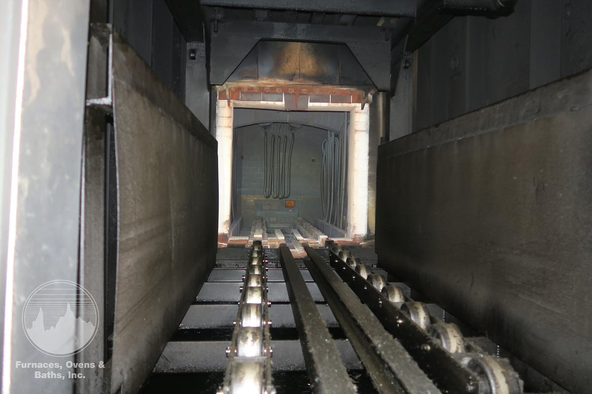 Used Surface Combustion Super Allcase Integral Quench Furnace, 36"W x 36"H x 72"L, Pro Electric, 1750°F