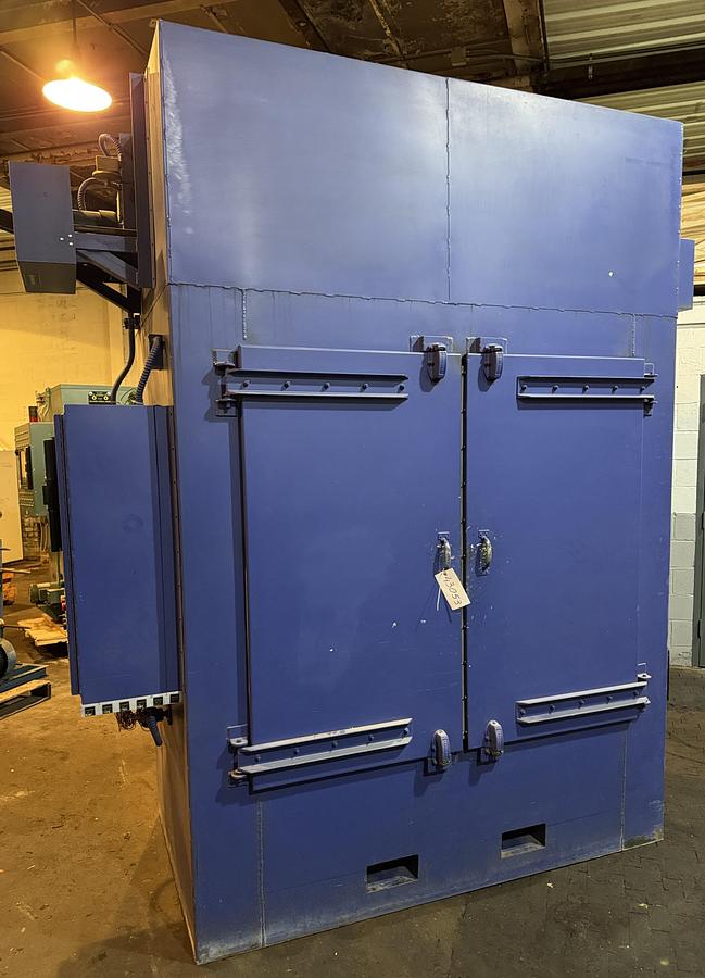 Used 60"W x 54"H x 36"L E.J. Callhan Cabinet Oven, 400°F, Electric, Stainless Steel Interior, Vacuum Composite Oven