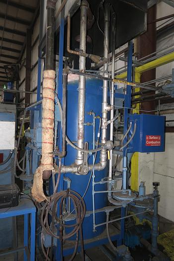 Used Surface Combustion 2500 CFH Endothermic Gas Generator, 1950°F, Water Cooled