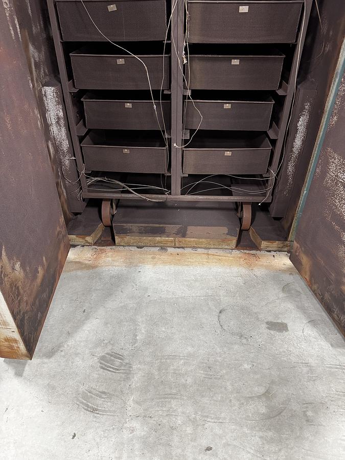 Used 48"W x 72"H x 48"L, Grieve B1-750, Gas Fired Walk-In/Truck Oven, 750°F