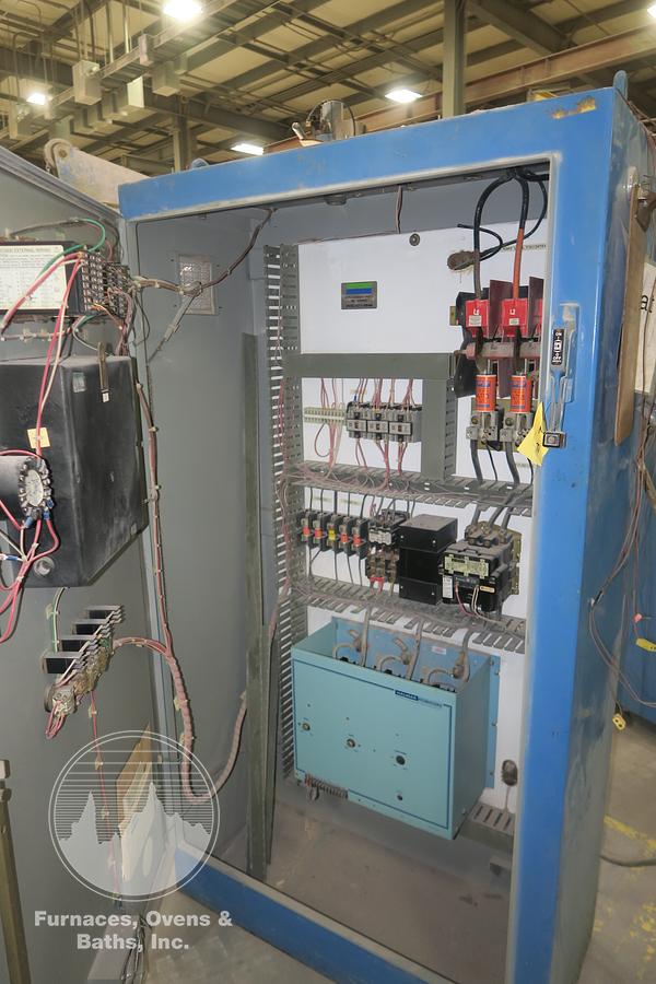 Used 38" Diameter x 48" Deep Lindberg 12-EC-3848-12 Pit Cyclone Pit Furnace, 1250°F, Electric