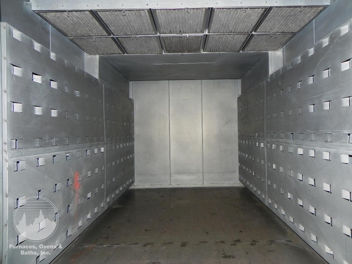 Used 72"W x 72"H x 132"L (11'), Wisconsin Walk-In Oven SWT-6116-E, 600°F, Electric, Powered Exhaust