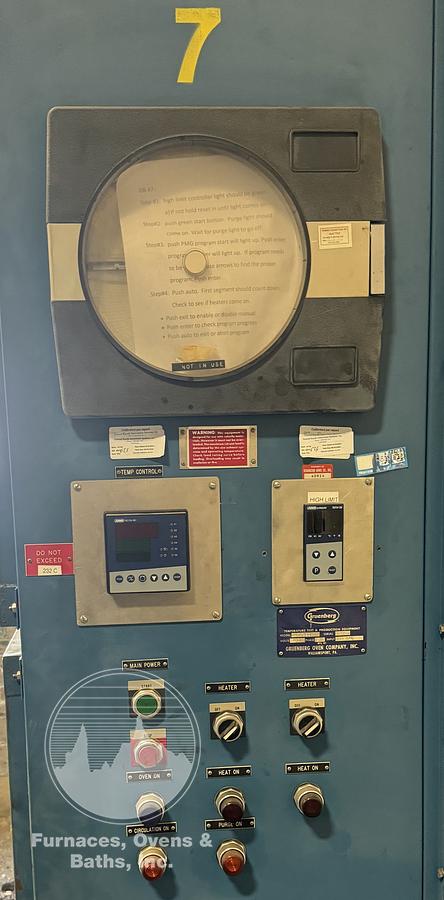 Used 48"W x 72"H x 48"L, Gruenberg, Electric Walk-In Oven, 450°F