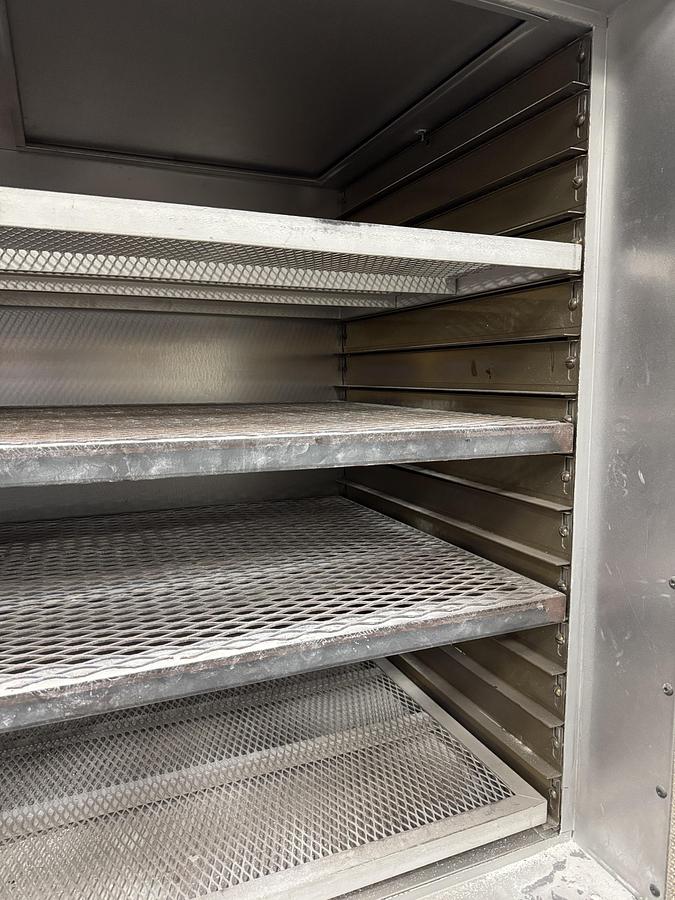 Used 48"W x 42"H x 30”L, Despatch Industries VRE2-35-1G Cabinet Oven, 850-F, Gas Fired, Class A