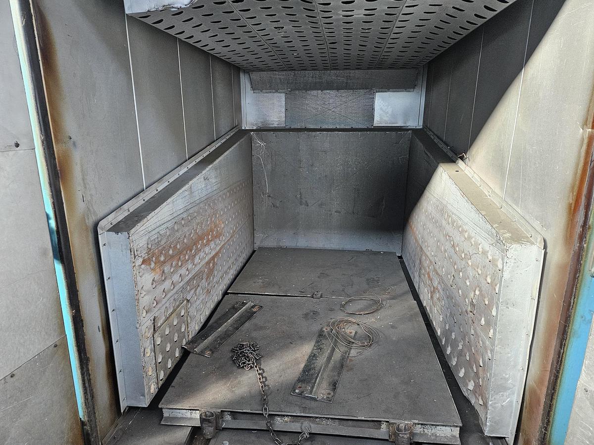 Used 60"W x 72"H x 96"L, Precision Quincy Class A Gas Fired Walk-In Oven, 850°F, Solvent Rated