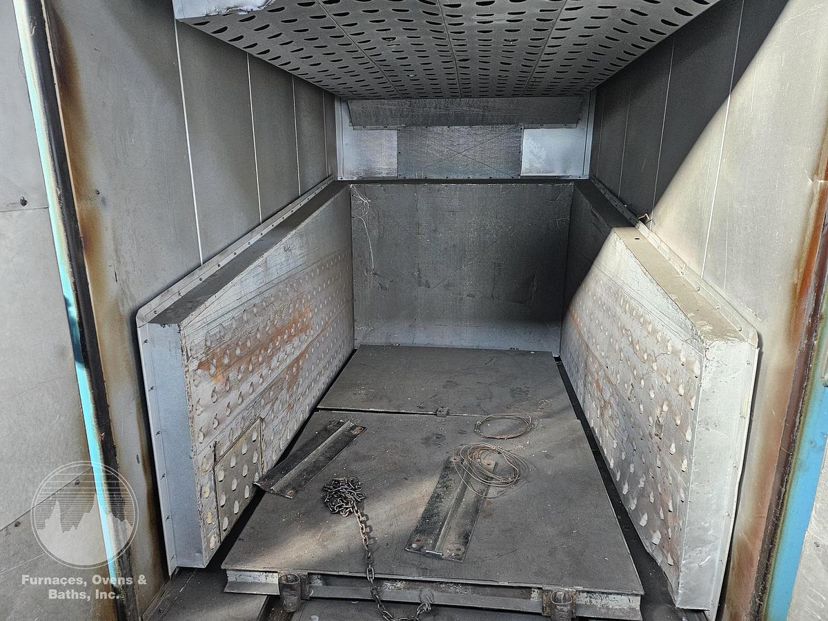 Used 60"W x 72"H x 96"L, Precision Quincy Class A Gas Fired Walk-In Oven, 850°F, Solvent Rated