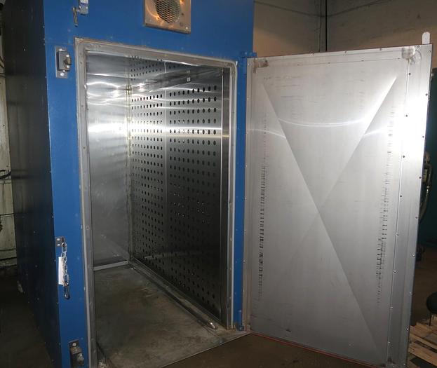 Used 36"W x 72"H x 68"L, Gruenberg, Electric Walk-In Oven, 500°F (140°F w/Solvents)