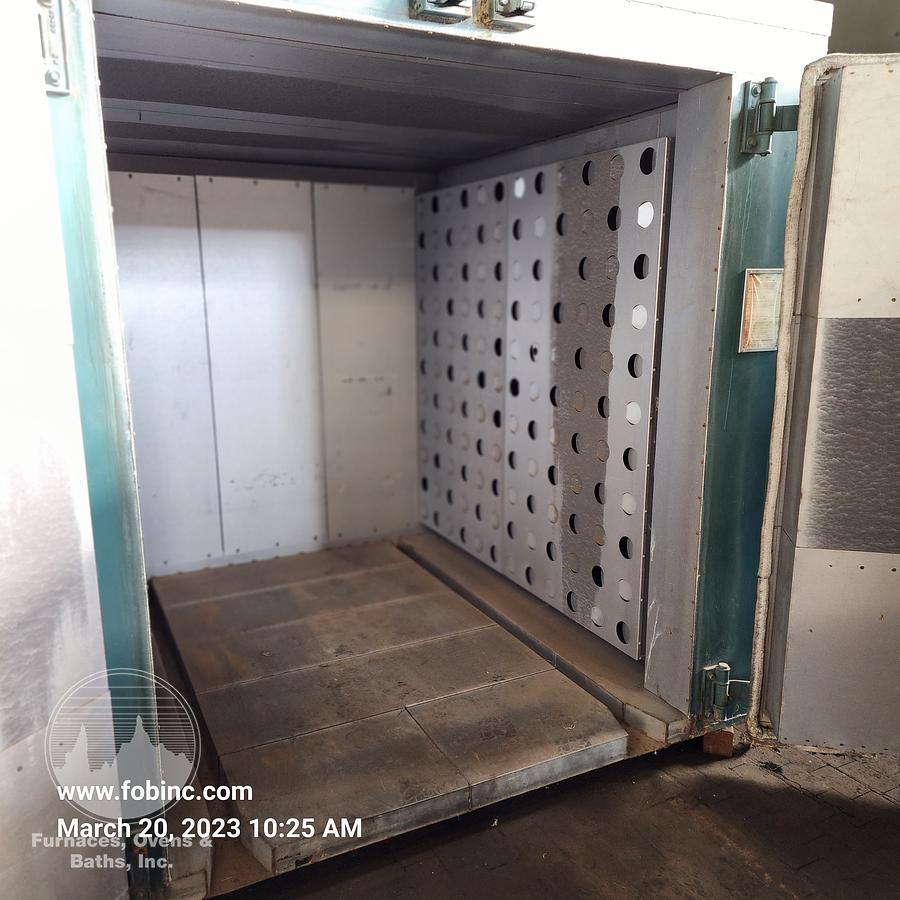 Used 60"W x 72"H x 72"L Grieve WRH 566-800 Gas Fired Walk-In Oven, 800°F