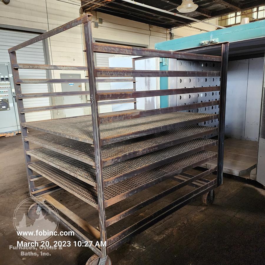 Used 60"W x 72"H x 72"L Grieve WRH 566-800 Gas Fired Walk-In Oven, 800°F