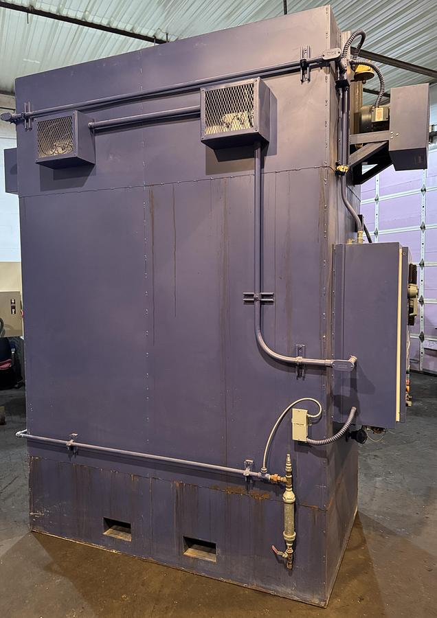 Used 60"W x 54"H x 36"L E.J. Callhan Cabinet Oven, 400°F, Electric, Stainless Steel Interior, Vacuum Composite Oven