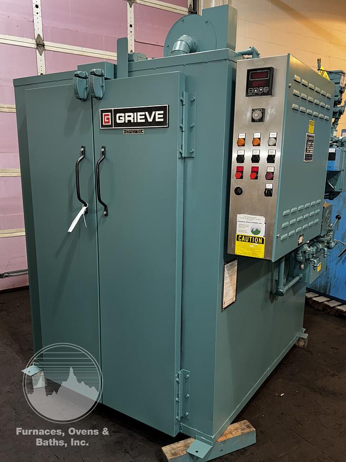 Used 36"W x 60"H x 36"L Grieve TA-500, 500°F, Gas Fired, Class A