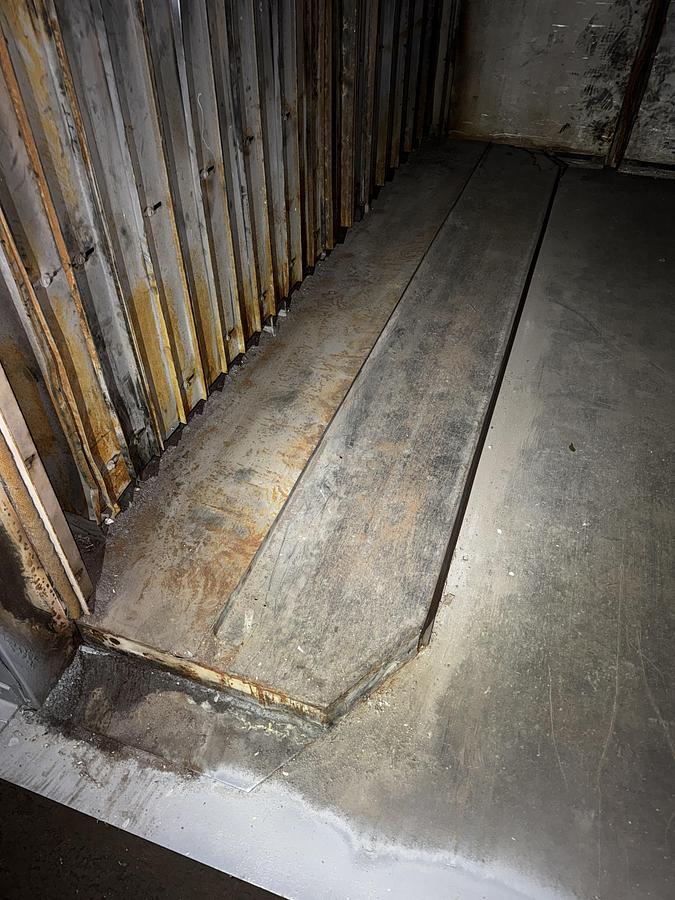 Used 72"W x 78"H x 120"L, Despatch PSD3-38S-G Walk-In Oven, 650°F, Gas Fired, Solvent Rated